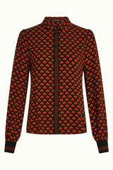 Maisie Blouse Moire - Black