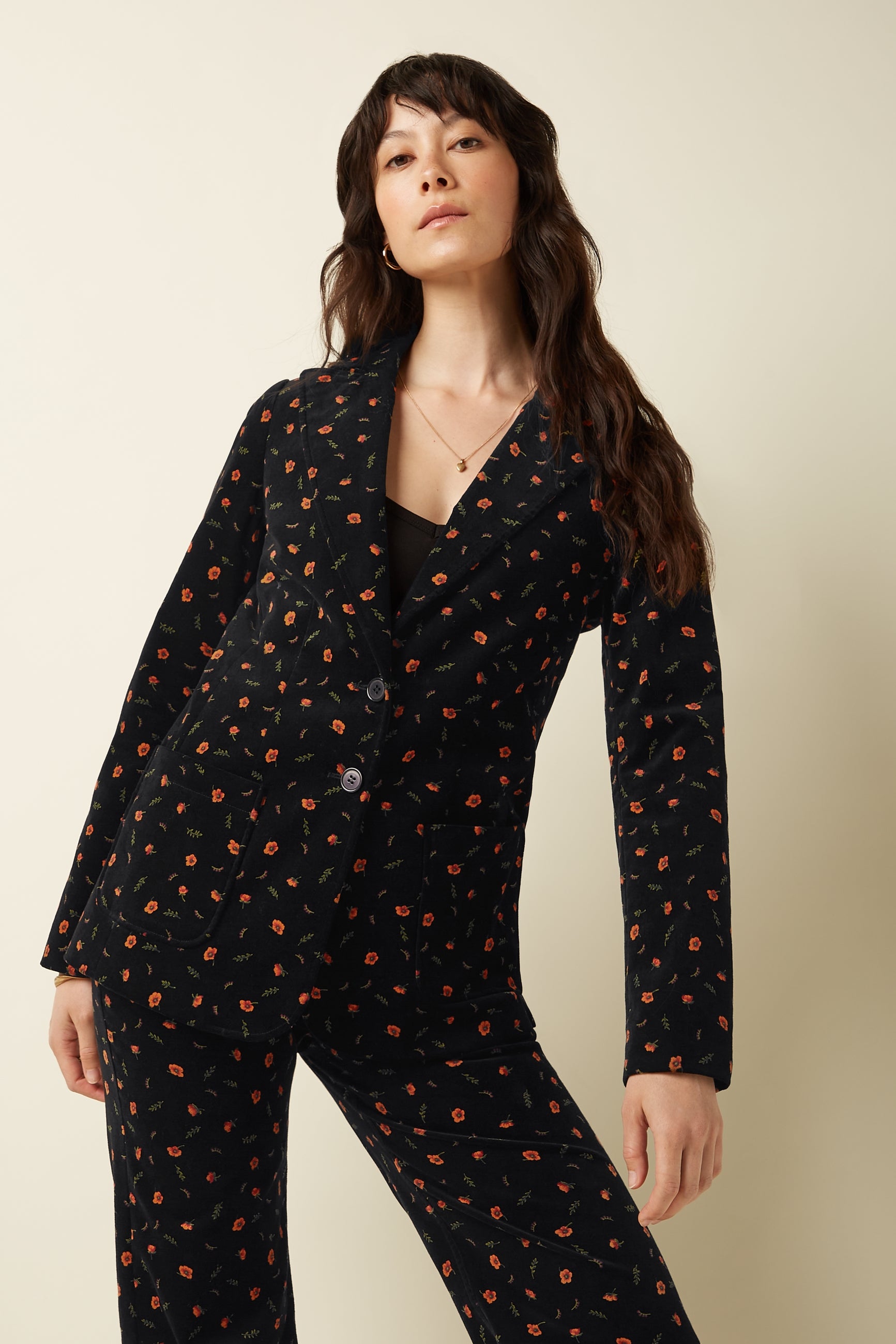 Bibi Blazer Long Nival - Black