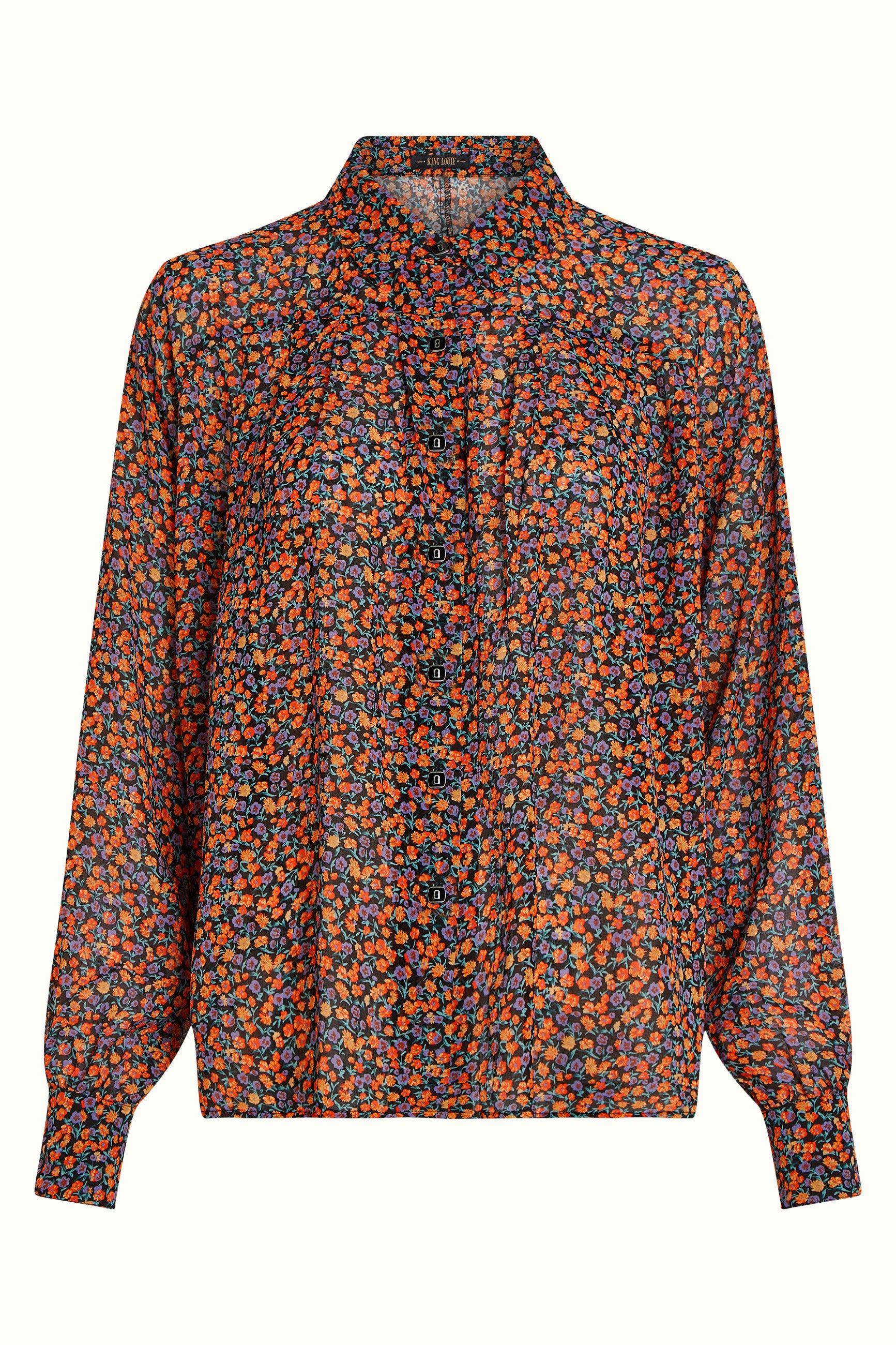 Leila Blouse Peppy - Black