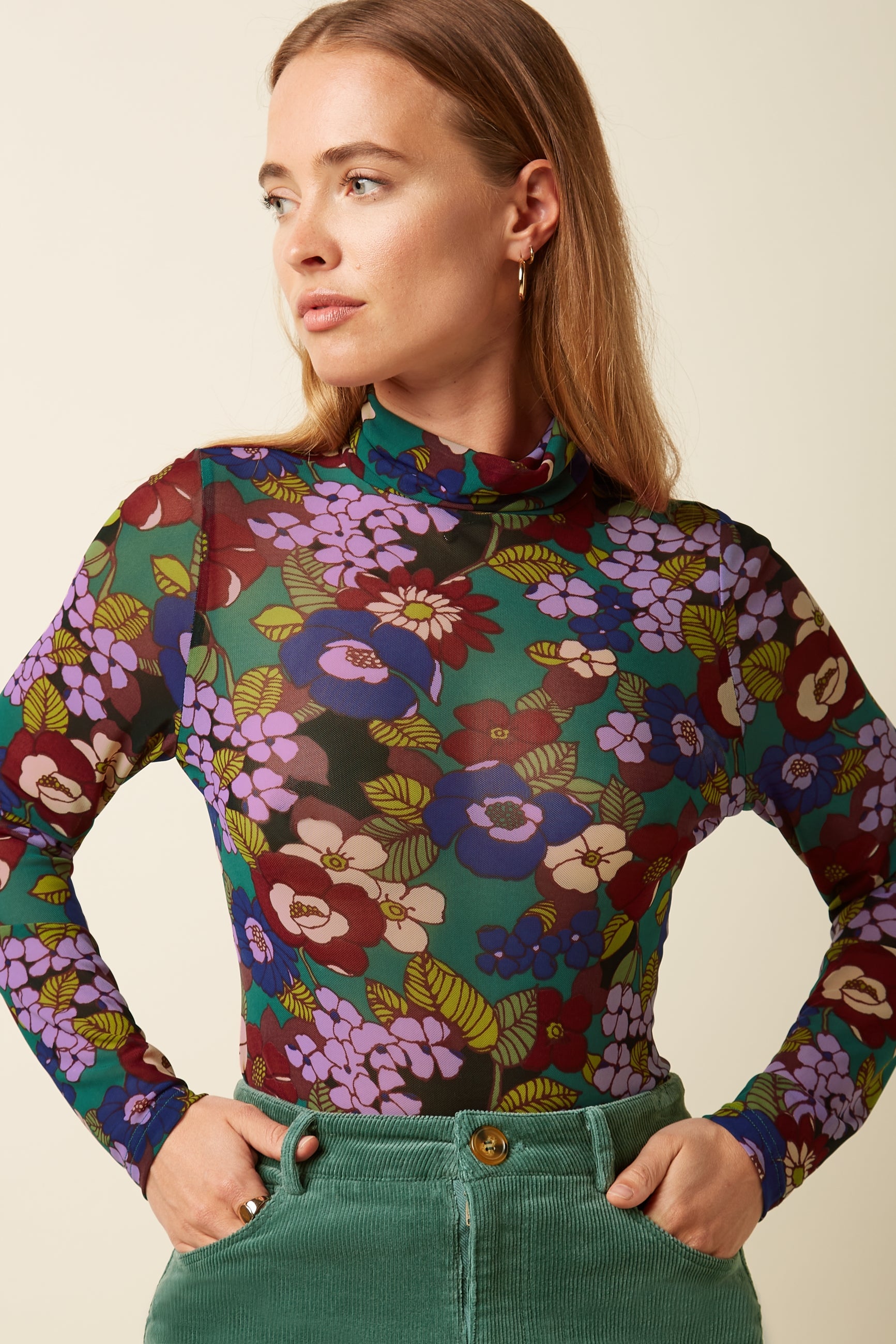 Rollneck Ramone Mesh - Multi Color