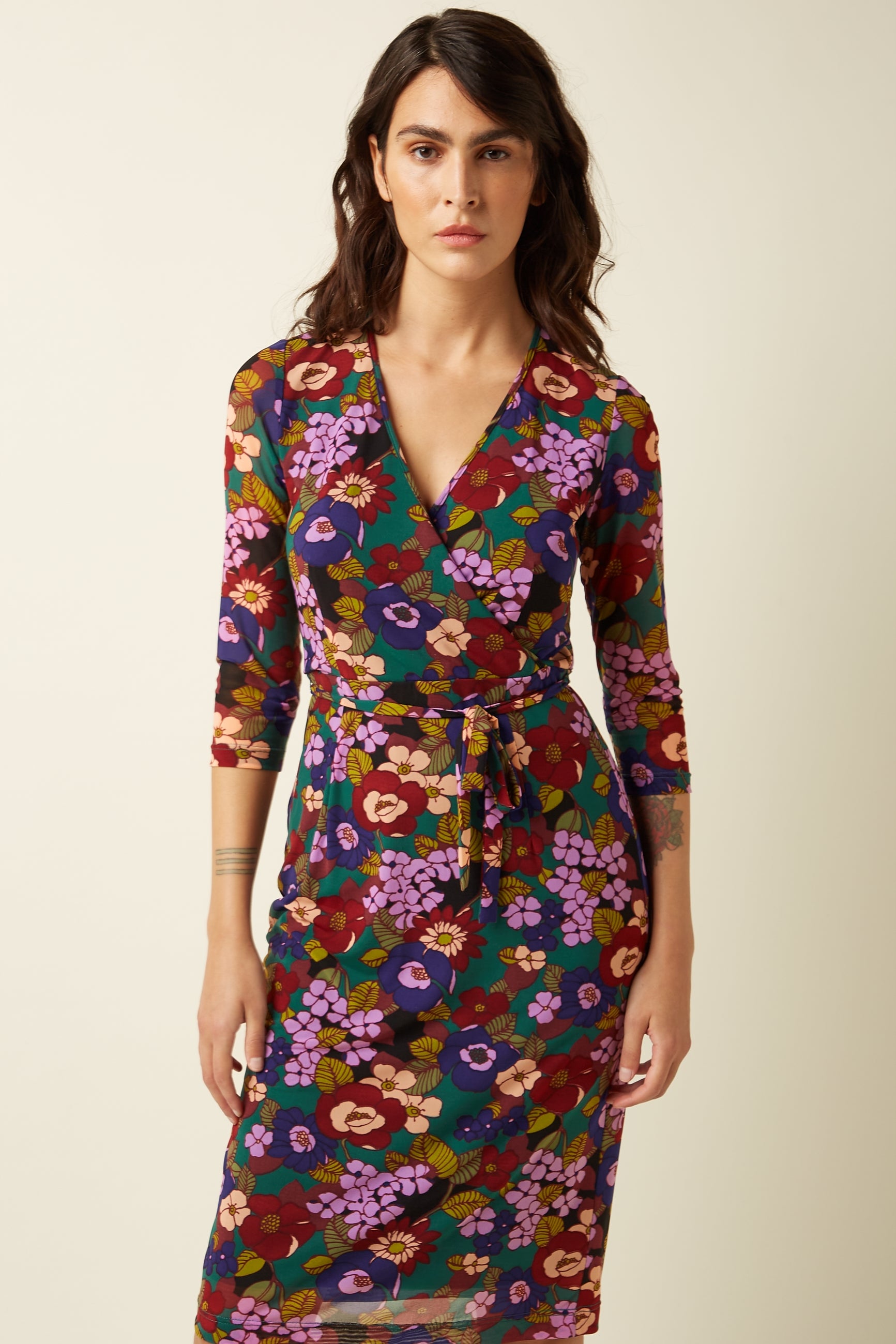 Anja Dress Ramone Mesh - Multi Color