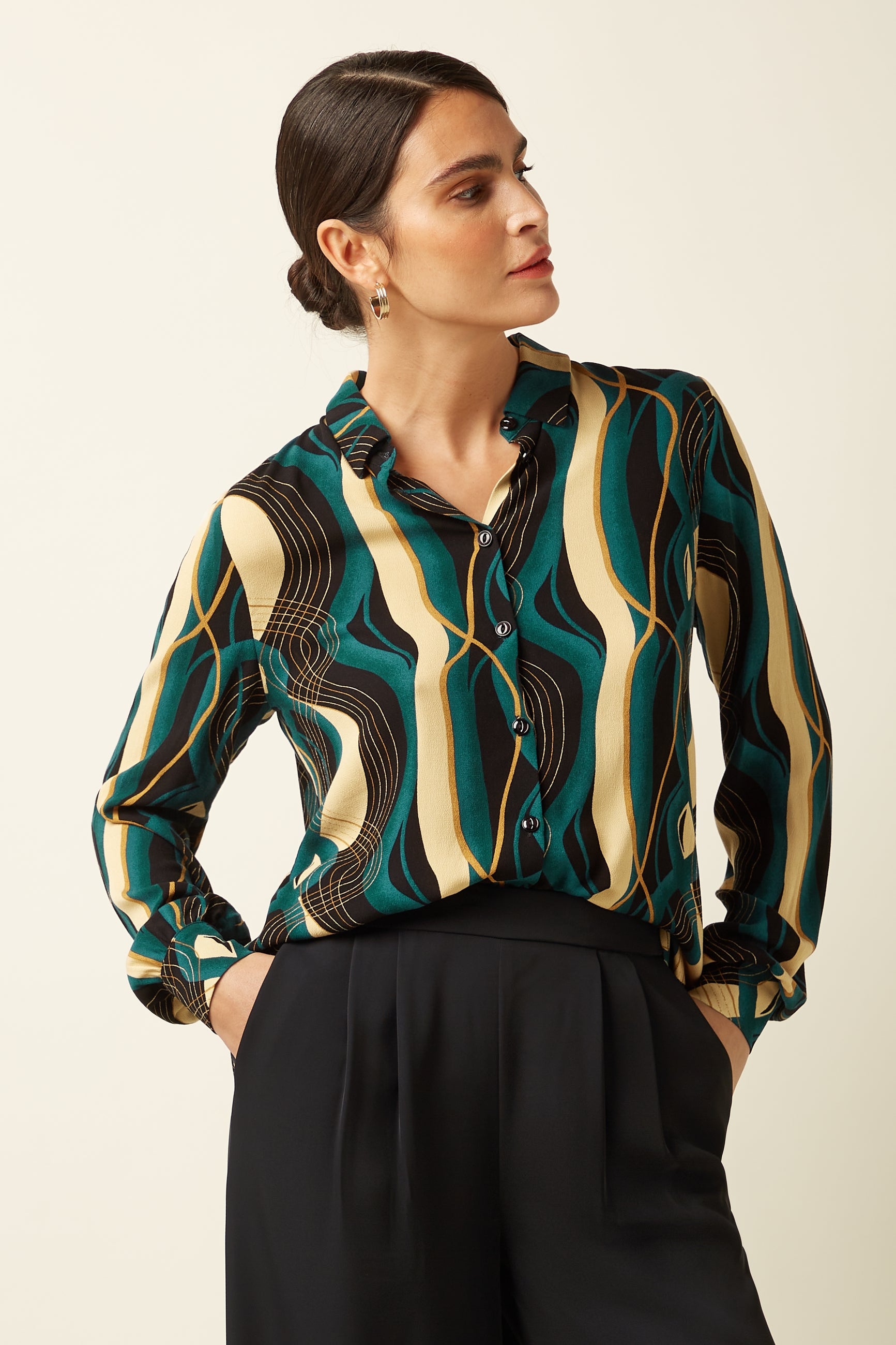 Maisie Blouse Elysse - Black