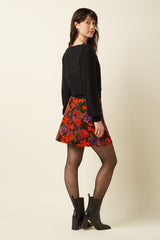 Garbo Mini Skirt Ramone - Multi Color