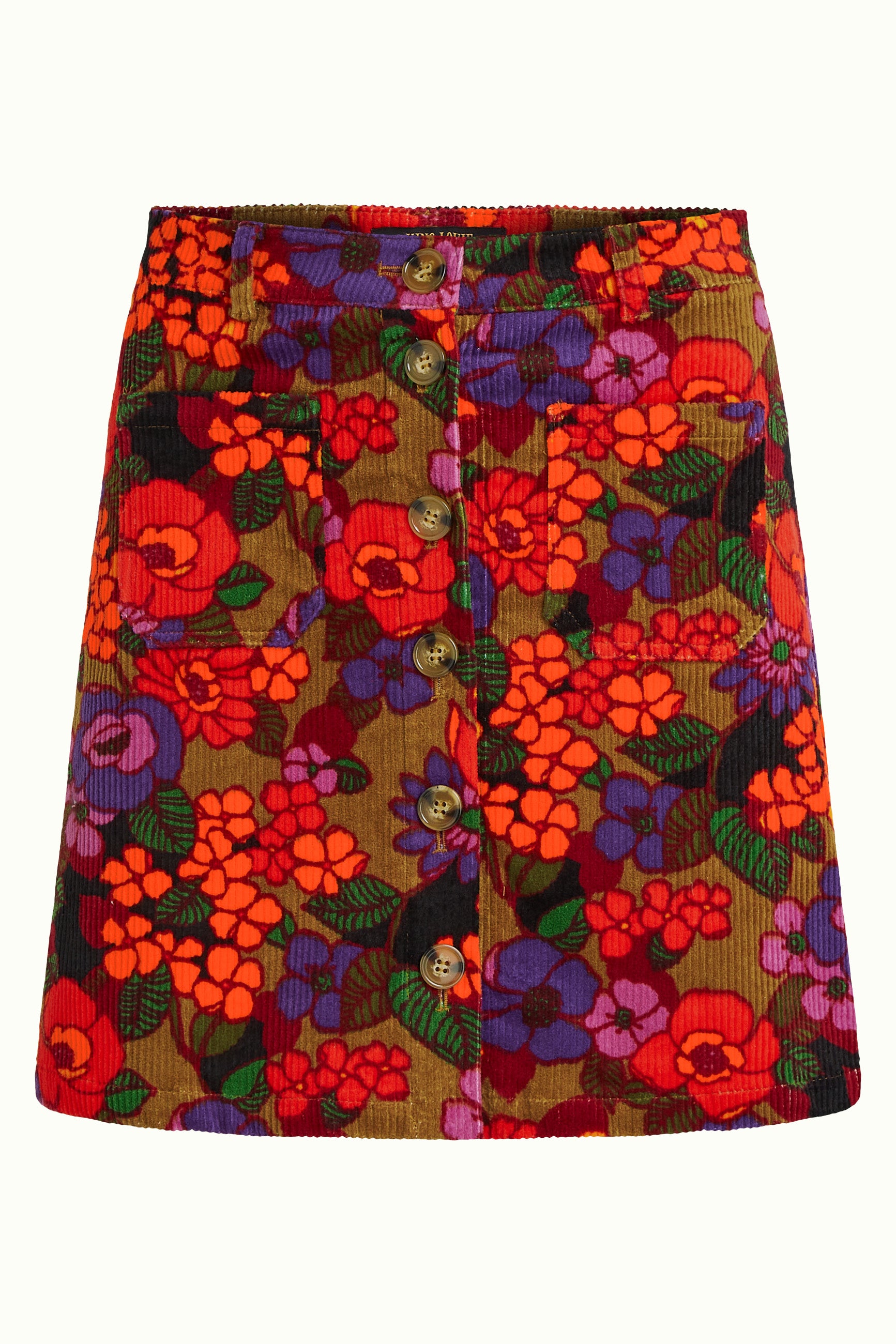 Garbo Mini Skirt Ramone - Multi Color