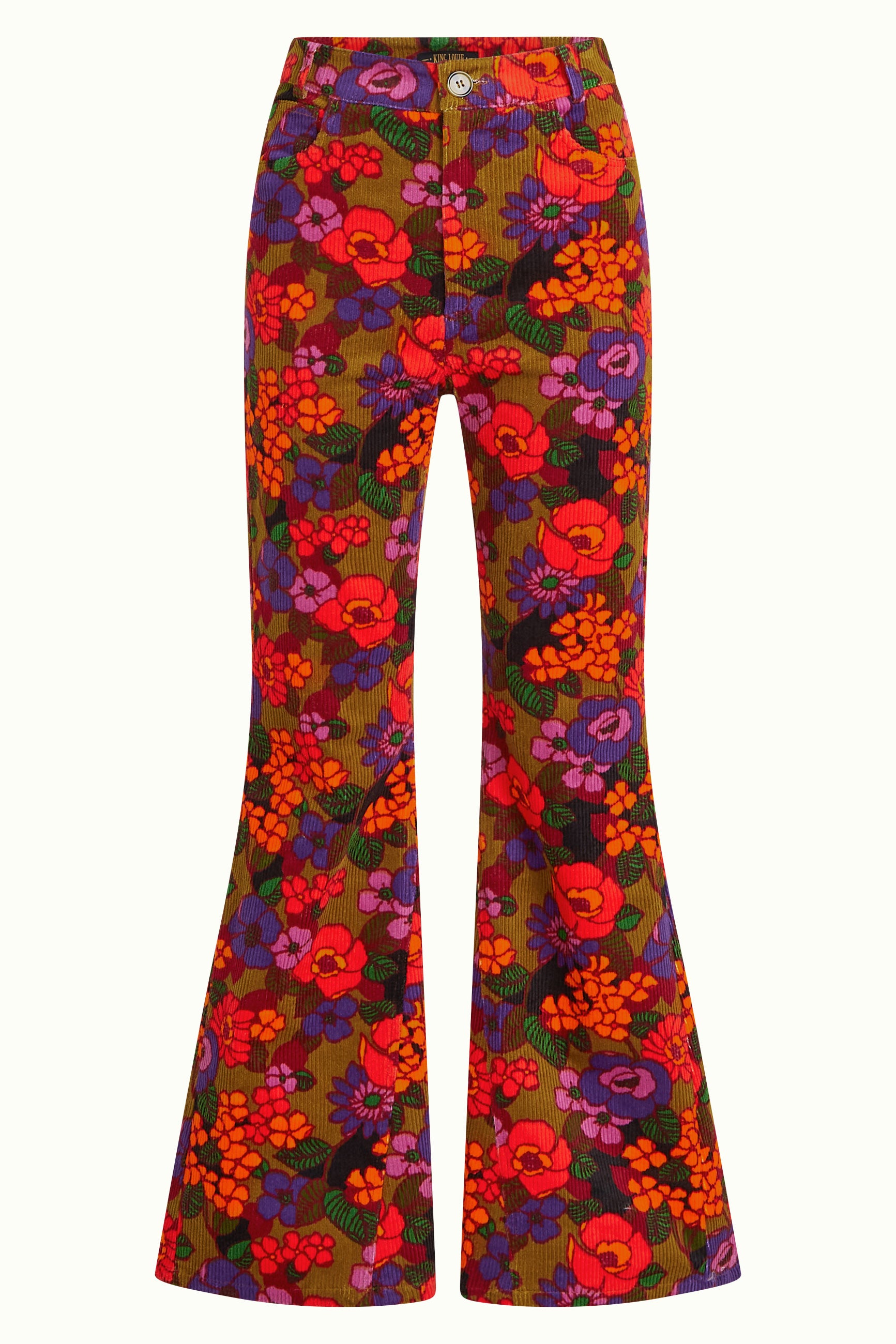 Jimmy Bell Bottom Pants Ramone - Multi Color – King Louie