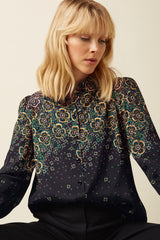 Maisie Blouse Ombra - Black