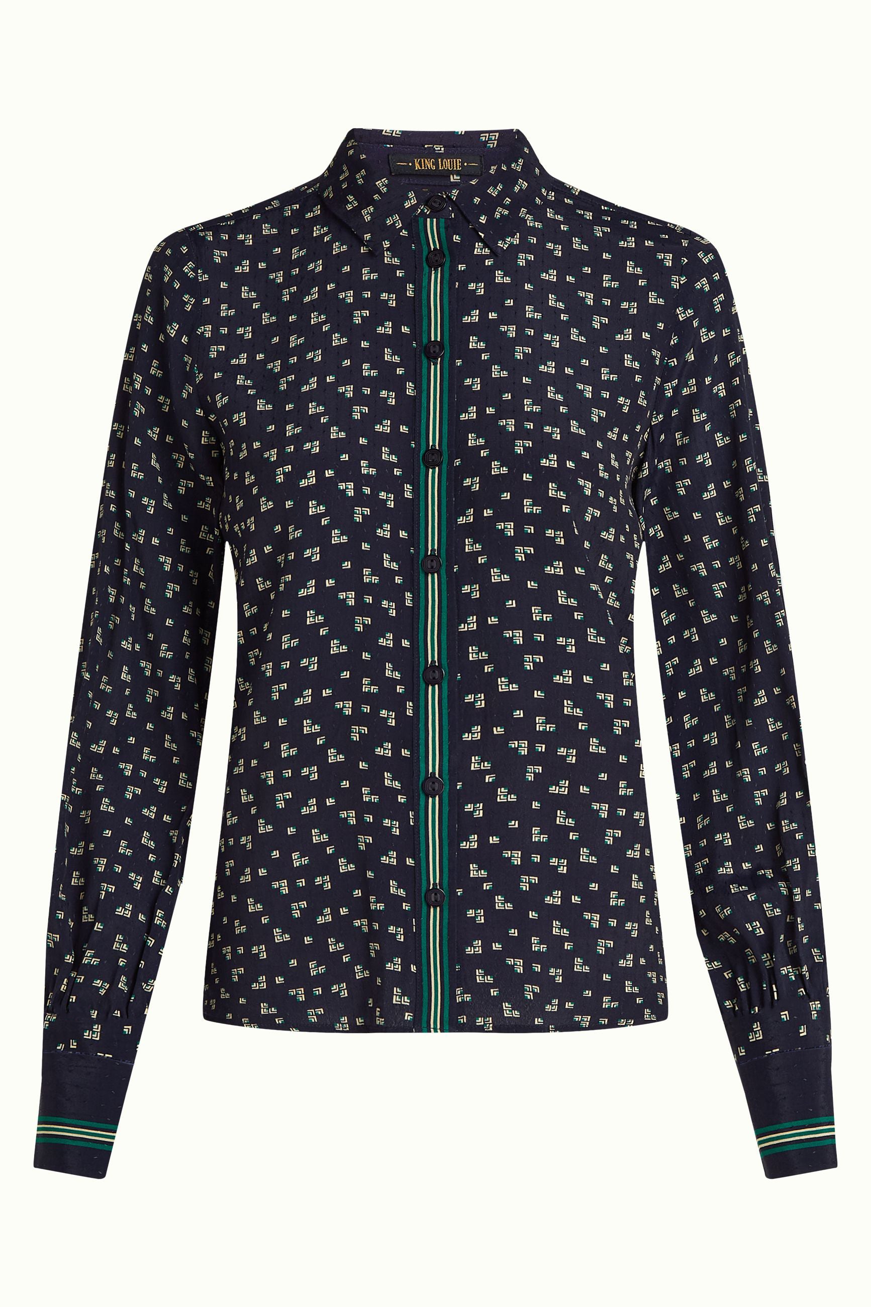 Winona Blouse Calme - Evening Blue
