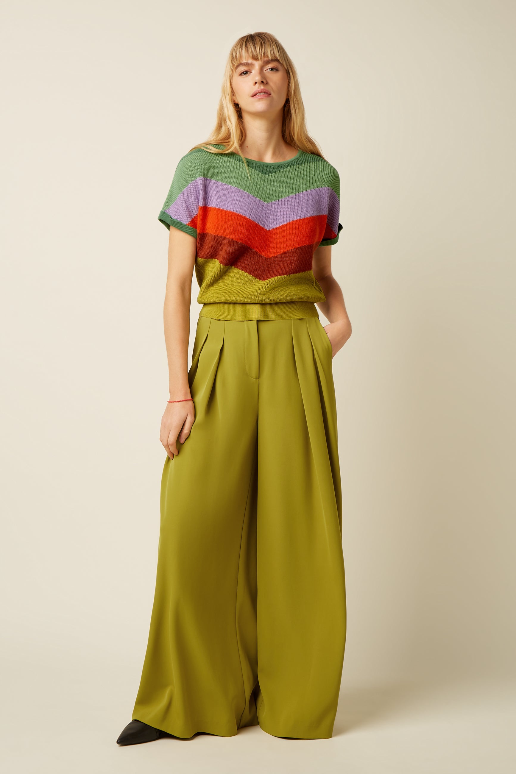 Marnie Pants Fanna - Green Envy