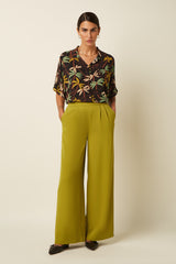 Irma Pants Fanna - Green Envy