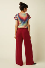 Peppa Pants Woven Crepe - Chili Red