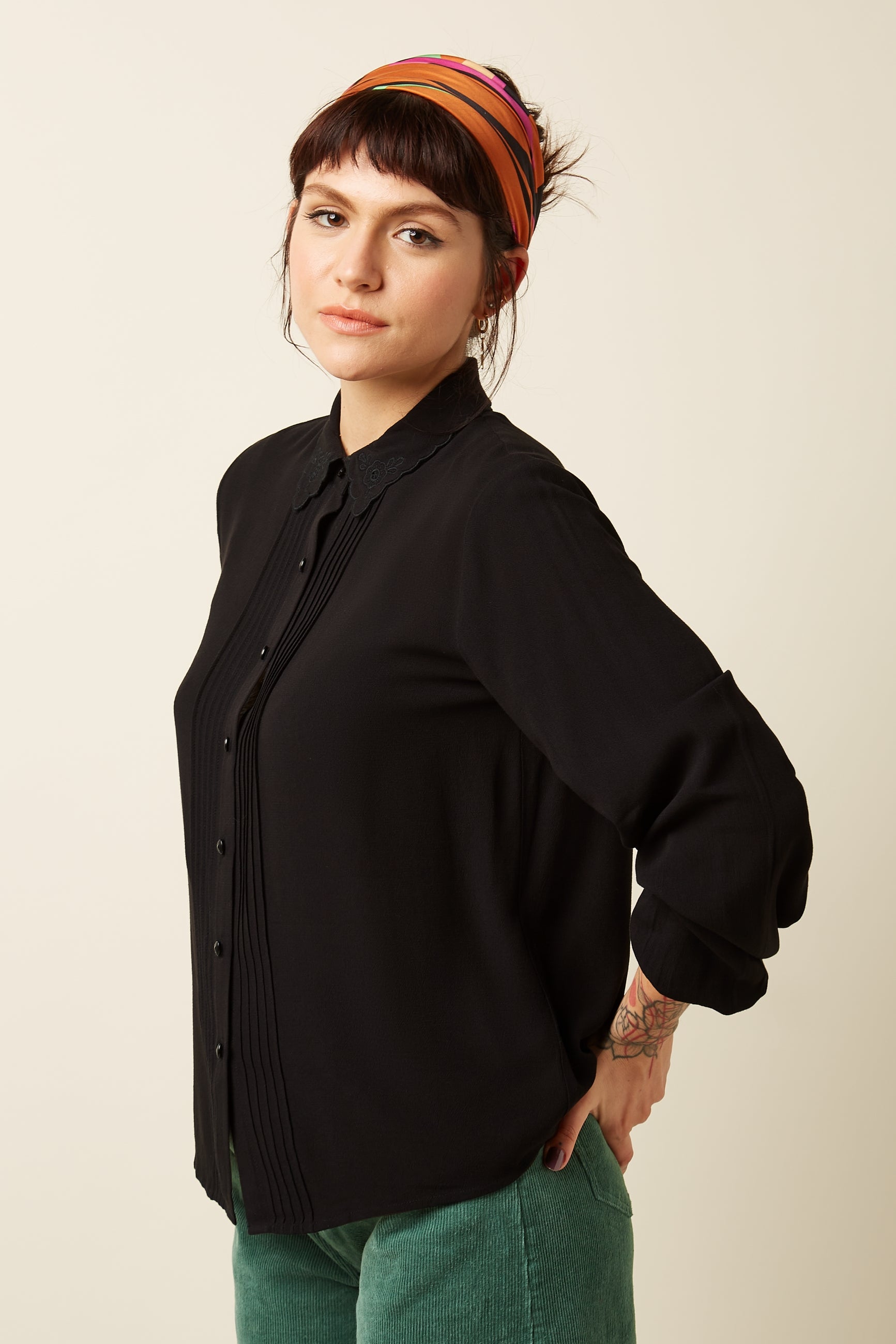 Alicia Blouse Etha - Black