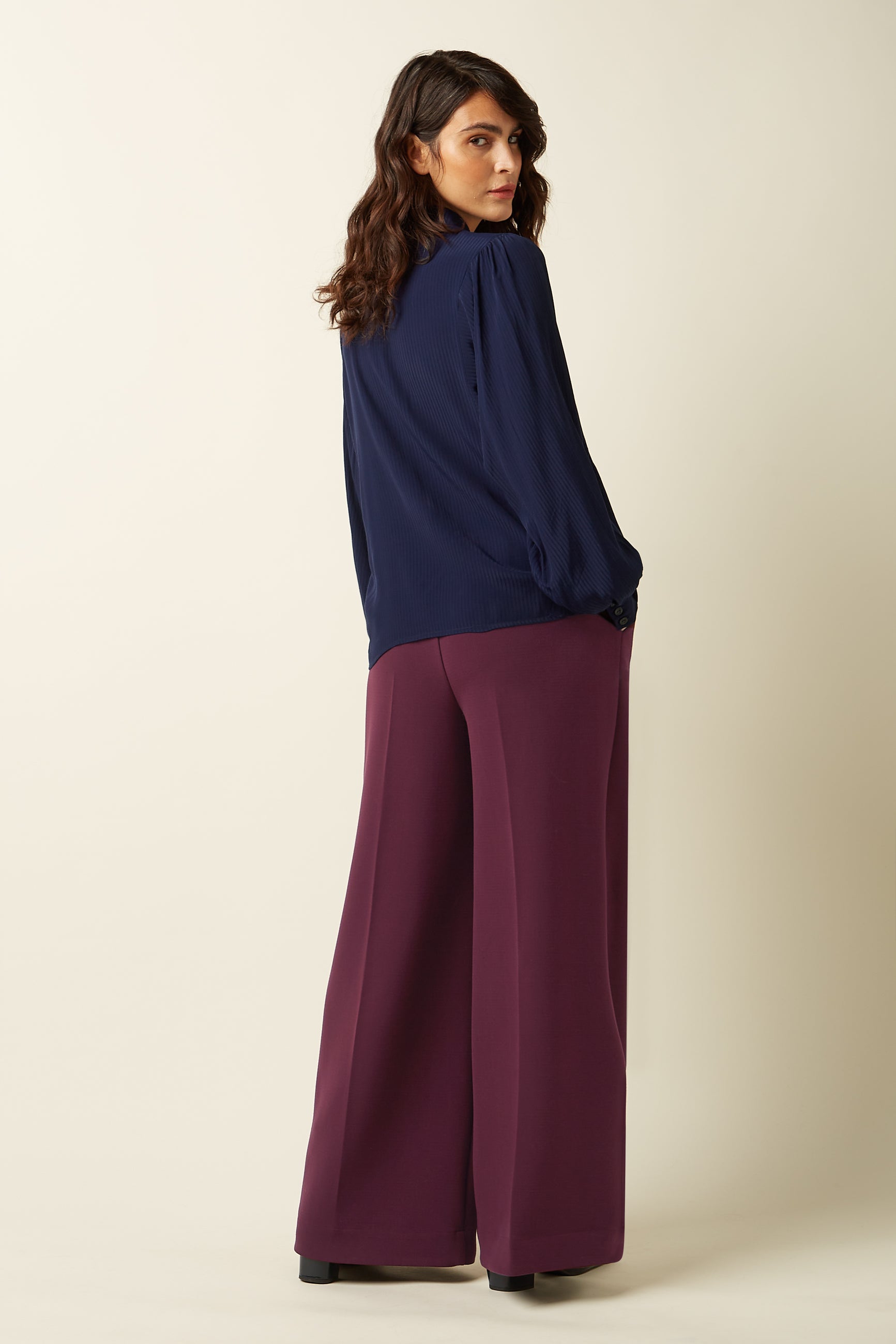 Chloe Pants Malone - Bordeaux Red