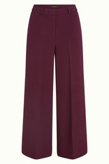 Chloe Pants Malone - Bordeaux Red
