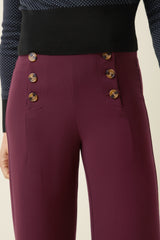Cinzia Pants Malone - Bordeaux Red