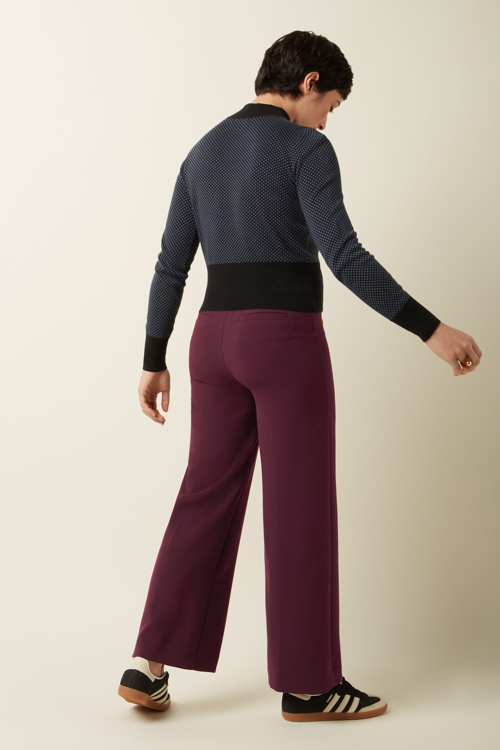 Cinzia Pants Malone - Bordeaux Red