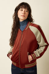 Bomber Jacket Pavonini - Rio Red