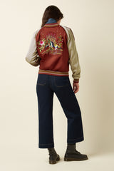 Bomber Jacket Pavonini - Rio Red