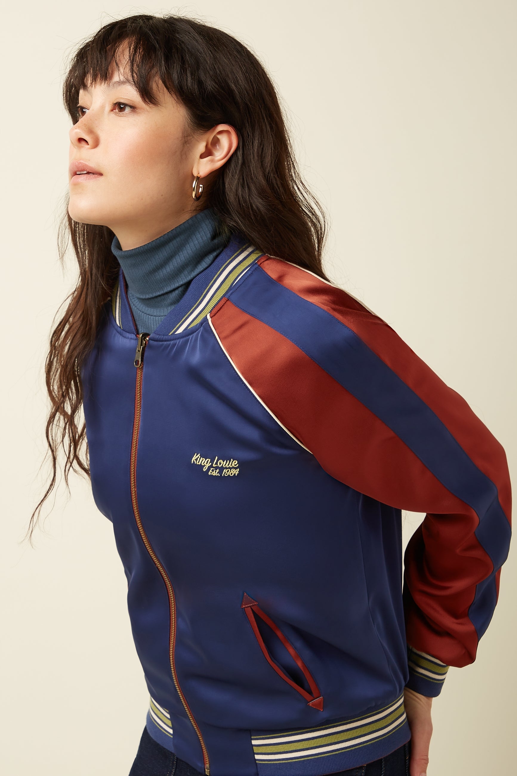 Bomber Jacket Pavonini - Rio Red