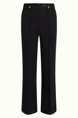 Garbo Pintuck Pants Uni Rodeo - Black