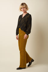 Bella Blouse Twirl - Black