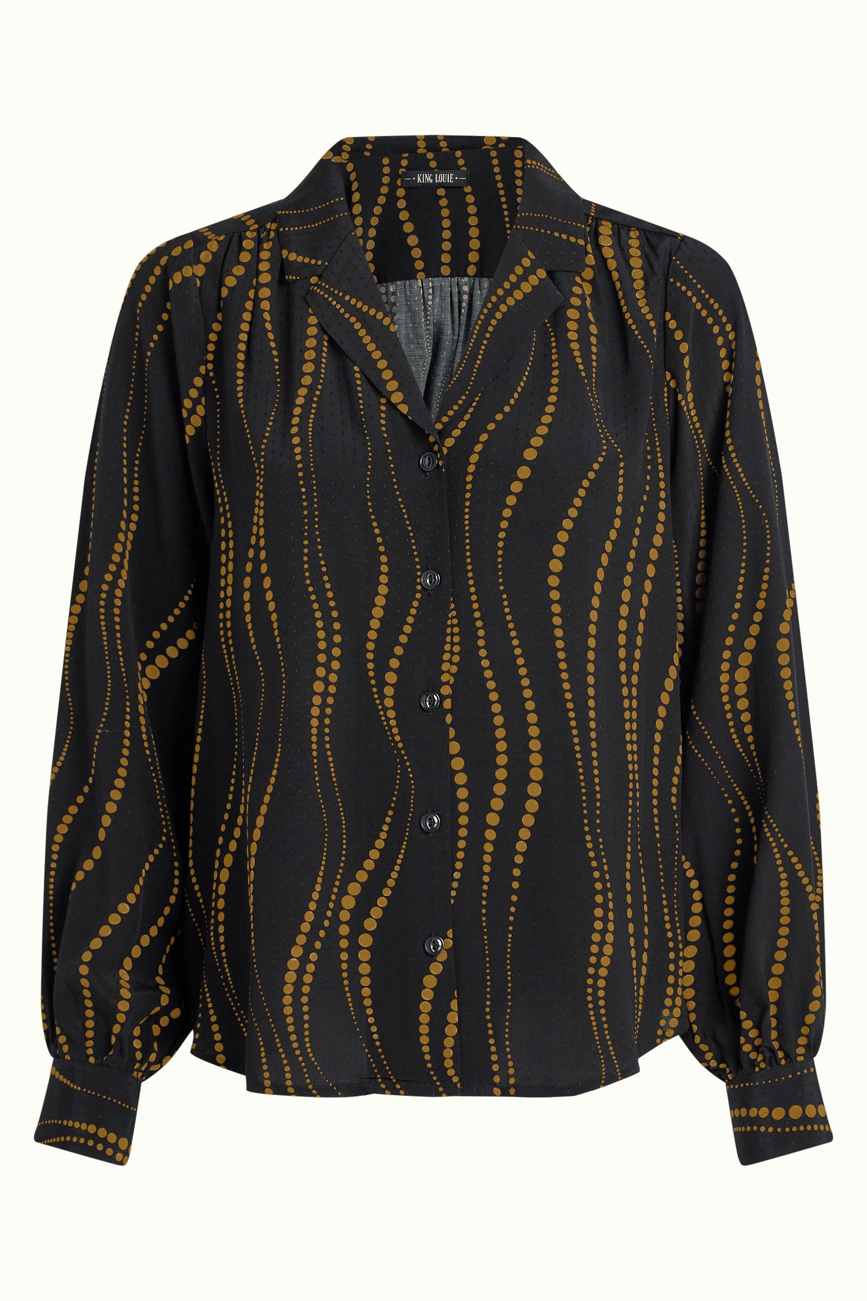 Bella Blouse Twirl - Black