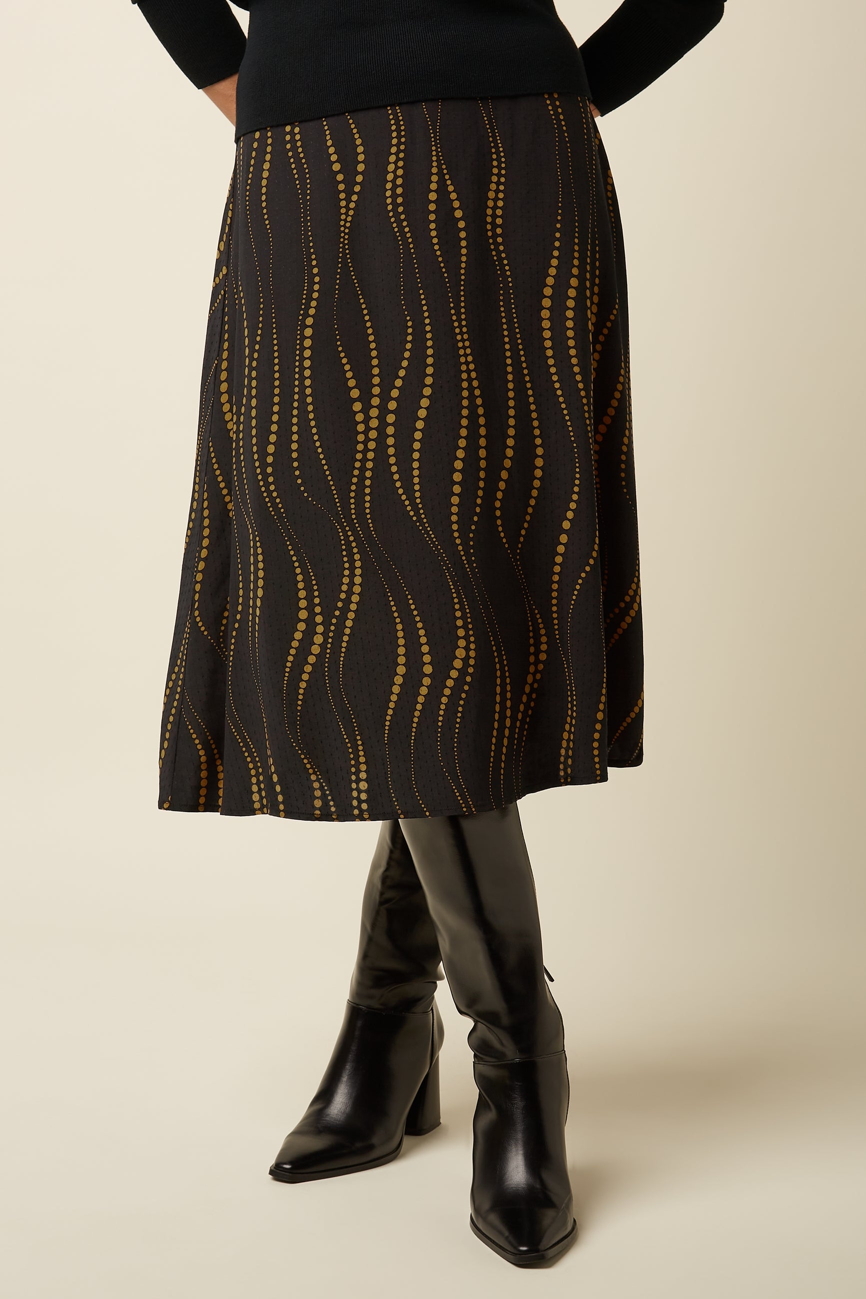 Juno Skirt Twirl - Black