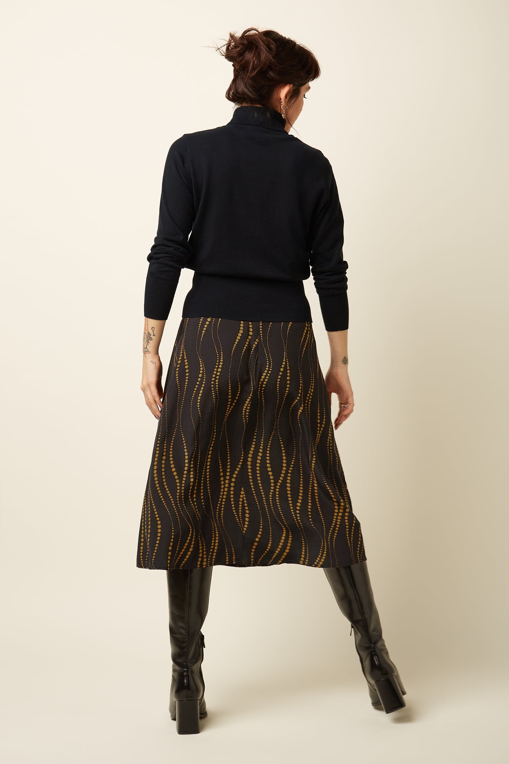 Juno Skirt Twirl - Black