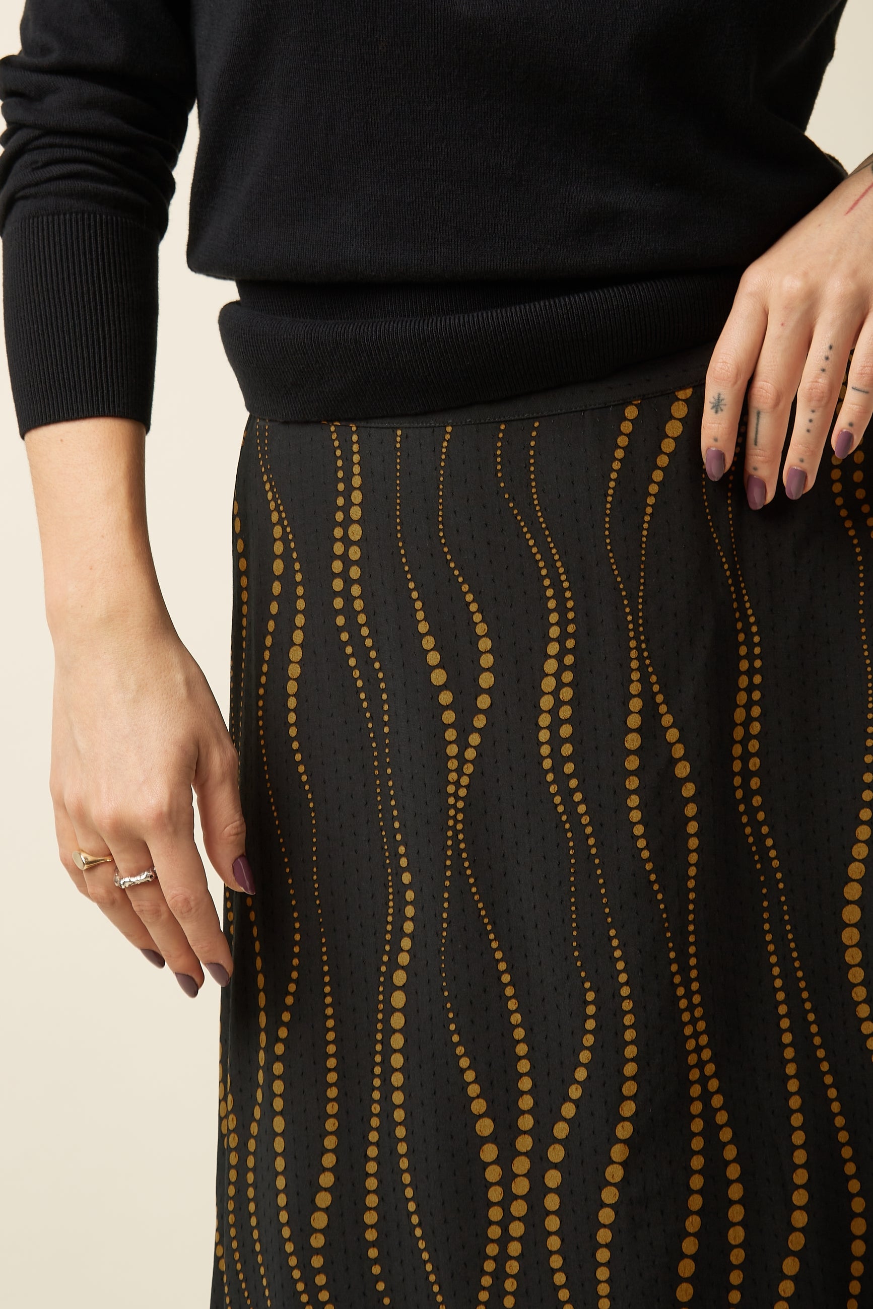 Juno Skirt Twirl - Black