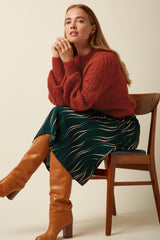 Juno Skirt Twirl - Pine Green