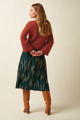 Juno Skirt Twirl - Pine Green