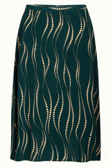 Juno Skirt Twirl - Pine Green