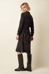 Mina Dress Twirl - Black