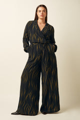 Doris Jumpsuit Twirl - Black