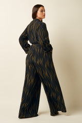 Doris Jumpsuit Twirl - Black