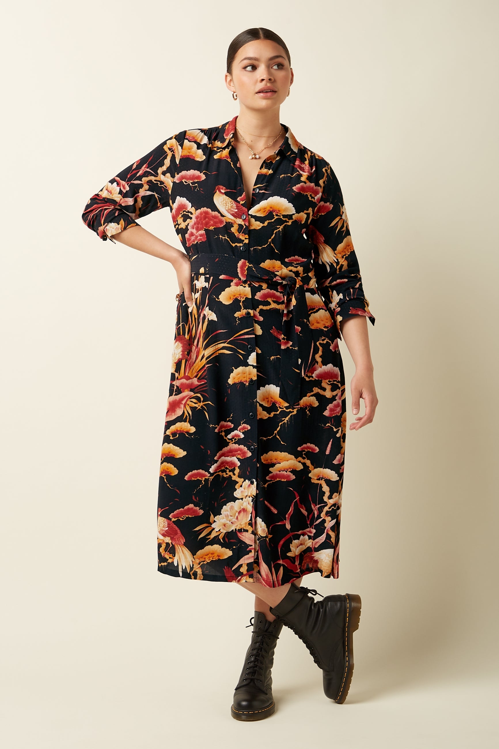 Olive Dress Neve - Black