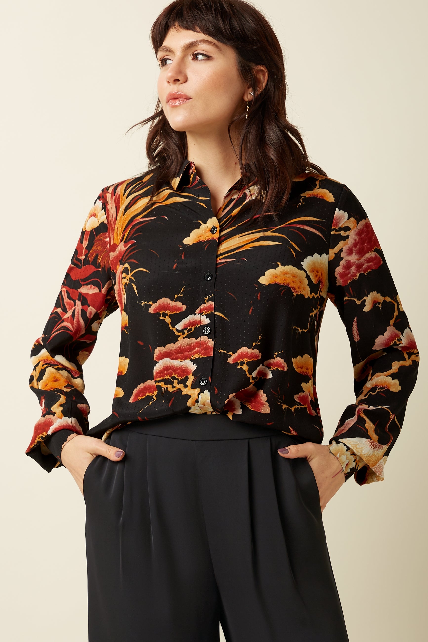 Maisie Blouse Neve - Black