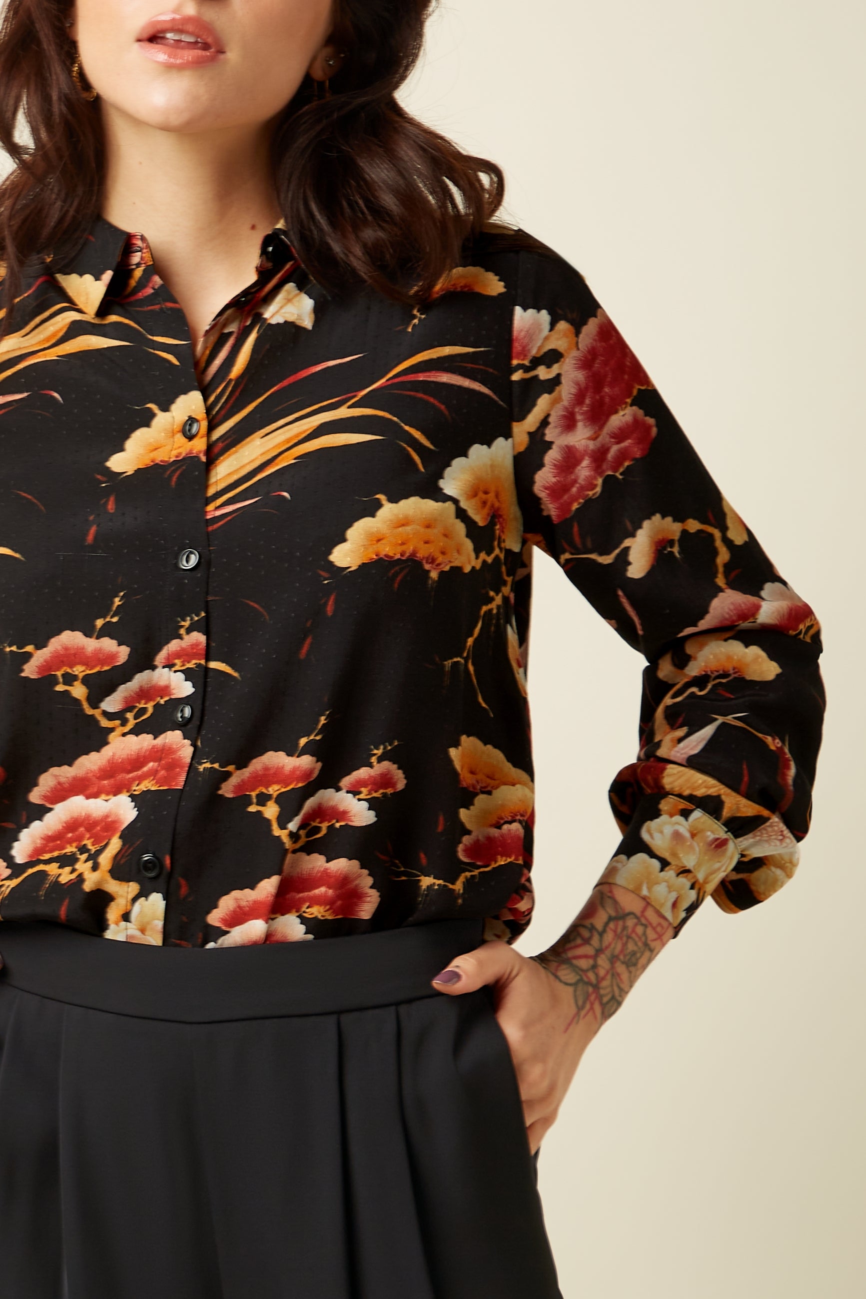 Maisie Blouse Neve - Black