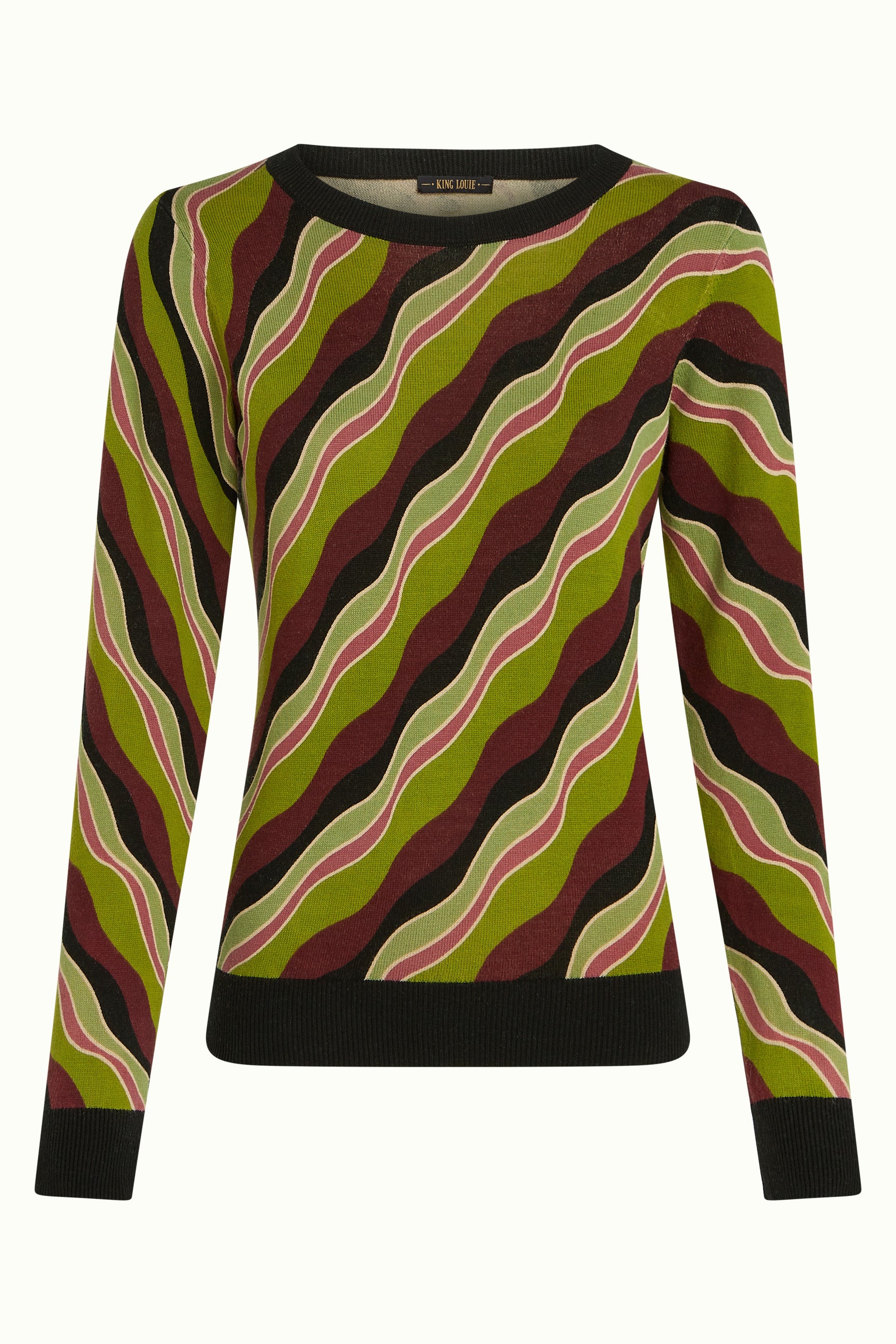 Agnes Top Razzle - Posey Green