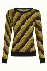 Agnes Top Razzle - Posey Green