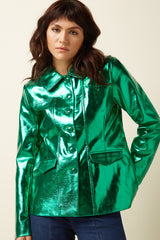 Rebel Jacket Dainty Shine - Ultra Green