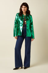 Rebel Jacket Dainty Shine - Ultra Green