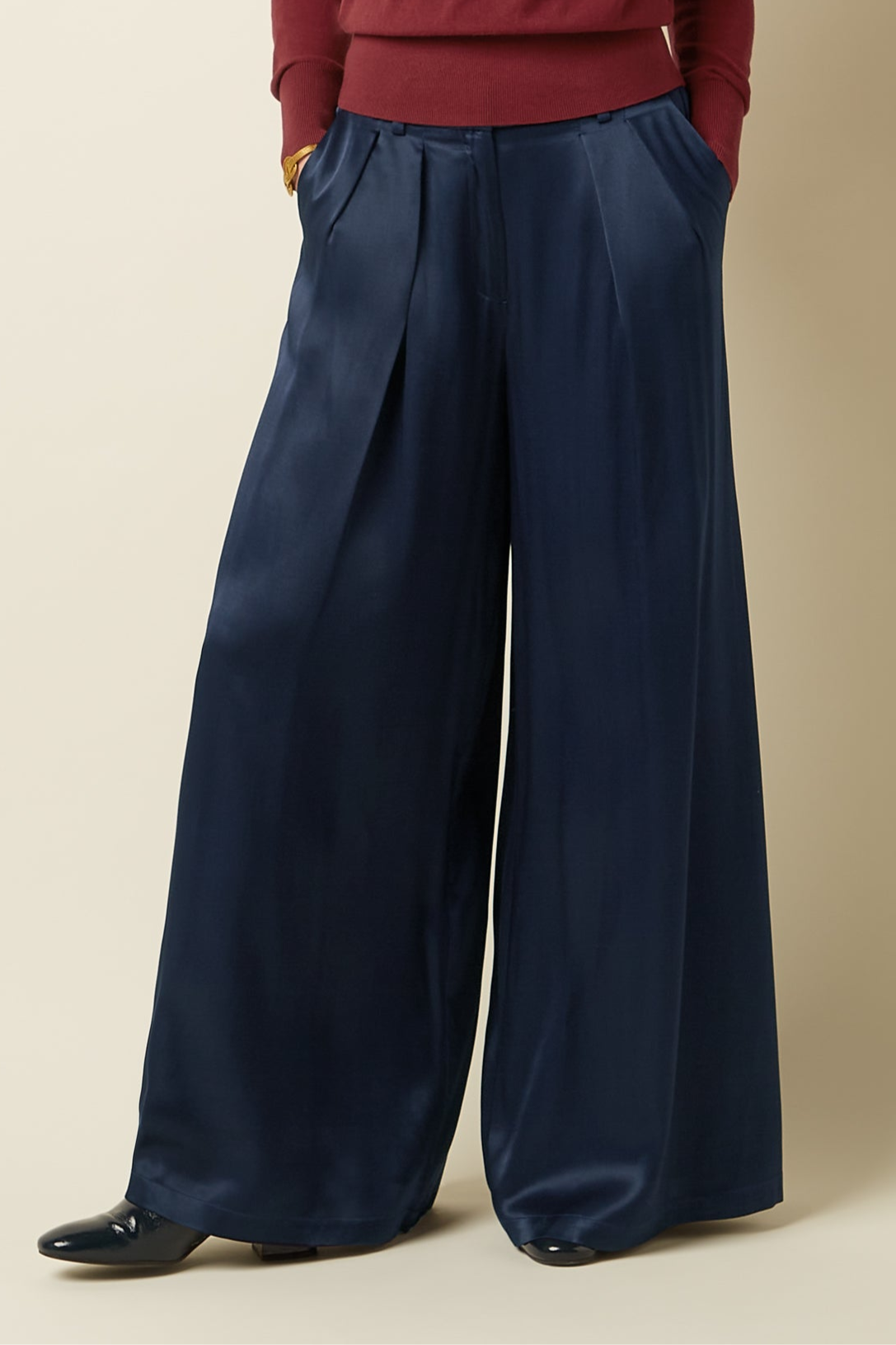 Marnie Pants Star Satin