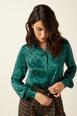 Maisie Blouse Mimi - Peridot Green