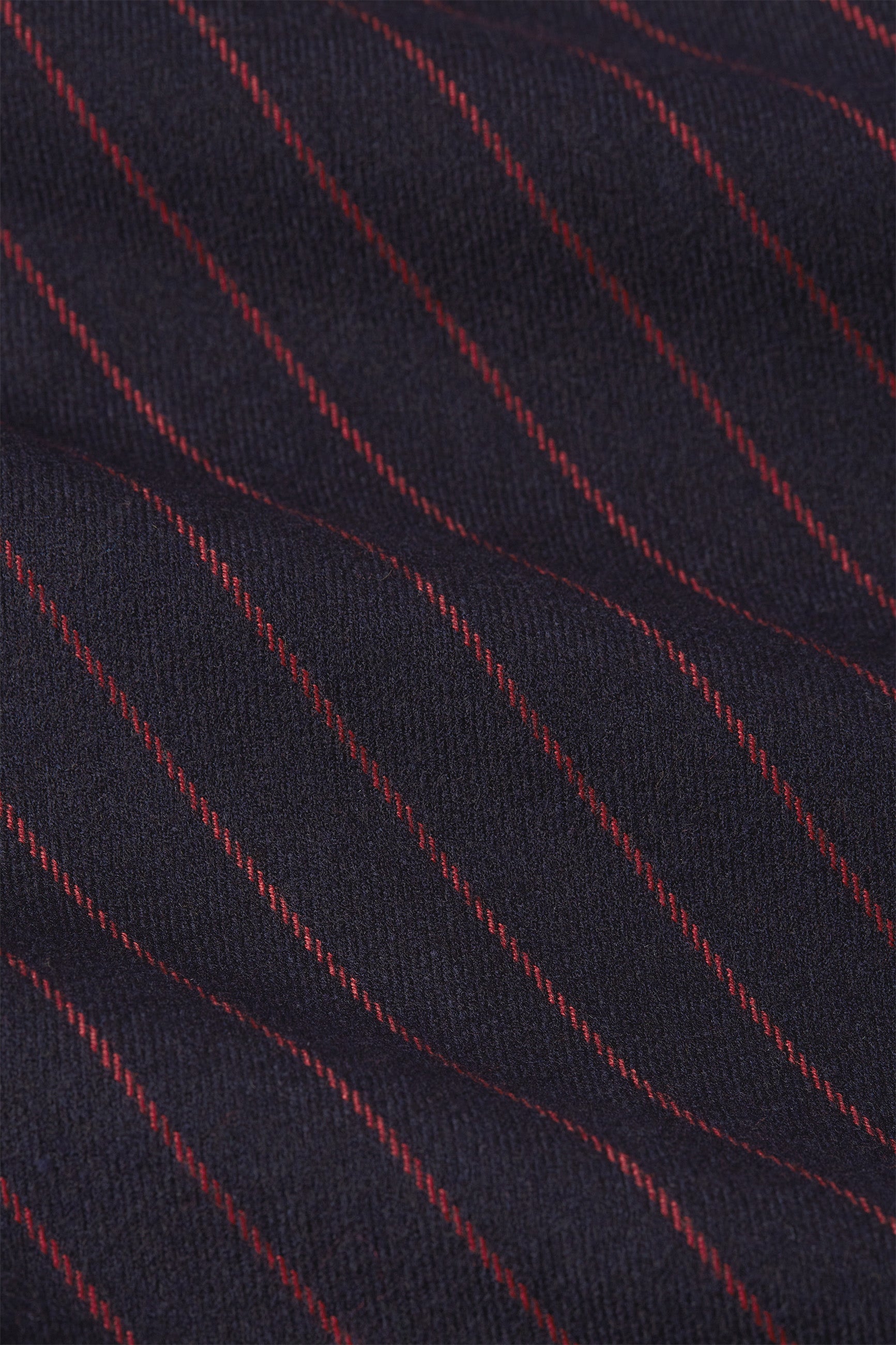 Pattie Coat Pinstripe - Night-Sky Blue