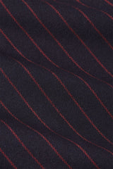 Cissy Gilet Pinstripe - Night-Sky Blue