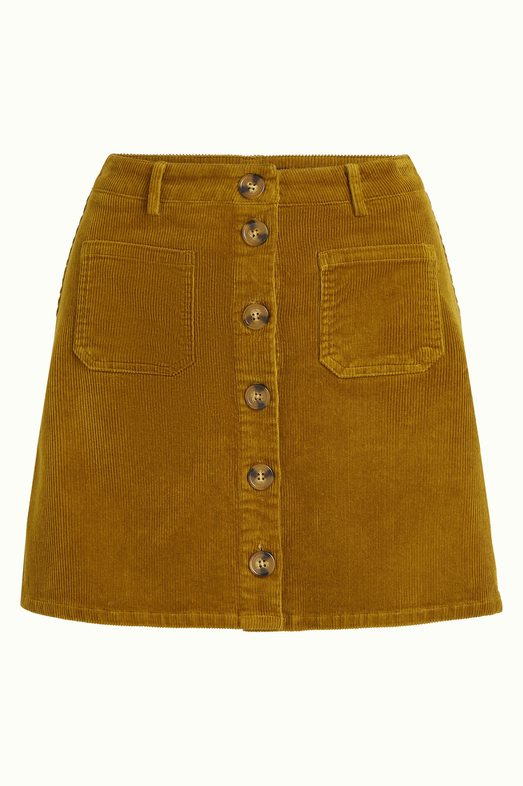 Garbo Skirt Corduroy - Golden Brown