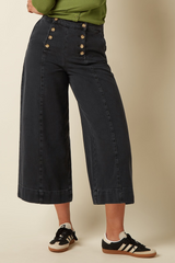 Melody Sailor Pants Rock Denim