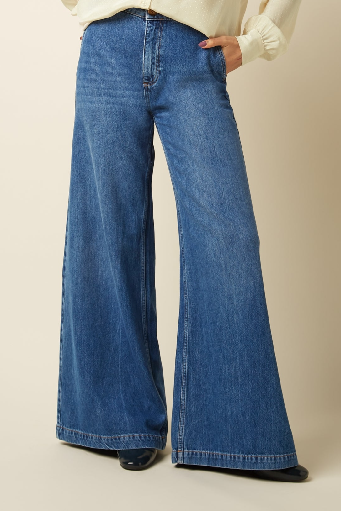 Peppa Pants Stone Denim