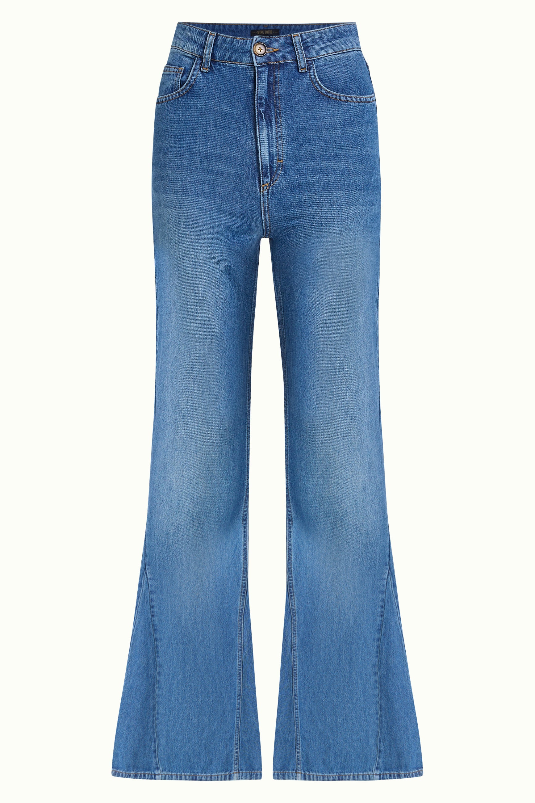 Jimmy Bell Bottom Pants Stone Denim - Blue Tint – King Louie