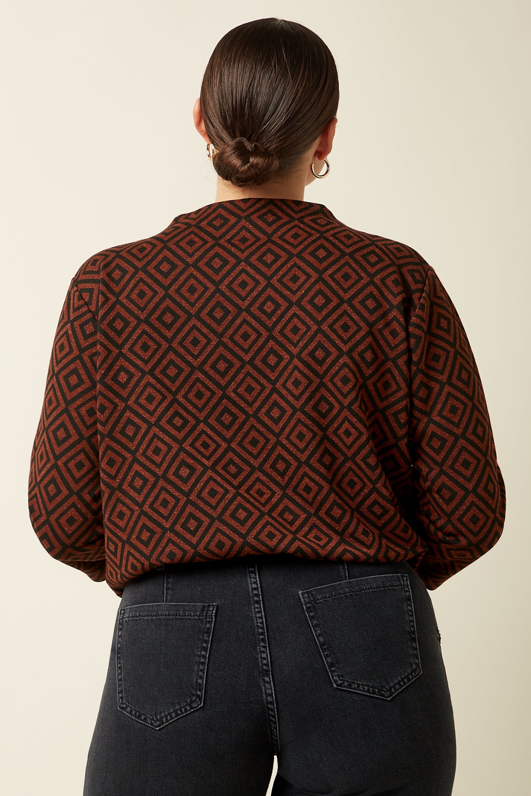 Guenda Top Lotan - Pecan Brown